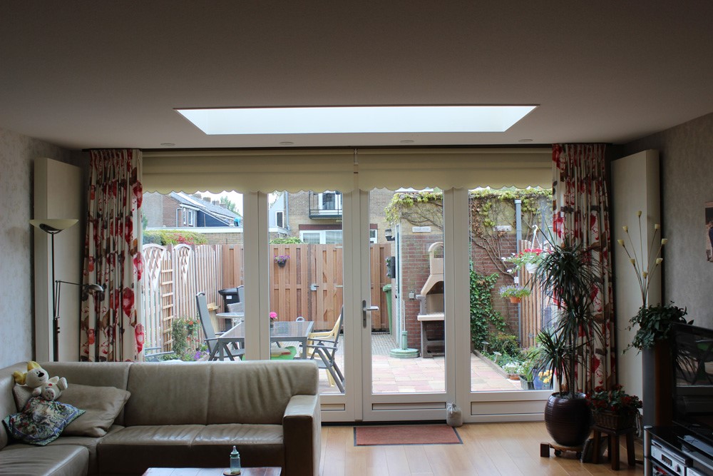 aanbouw woning binnenkant